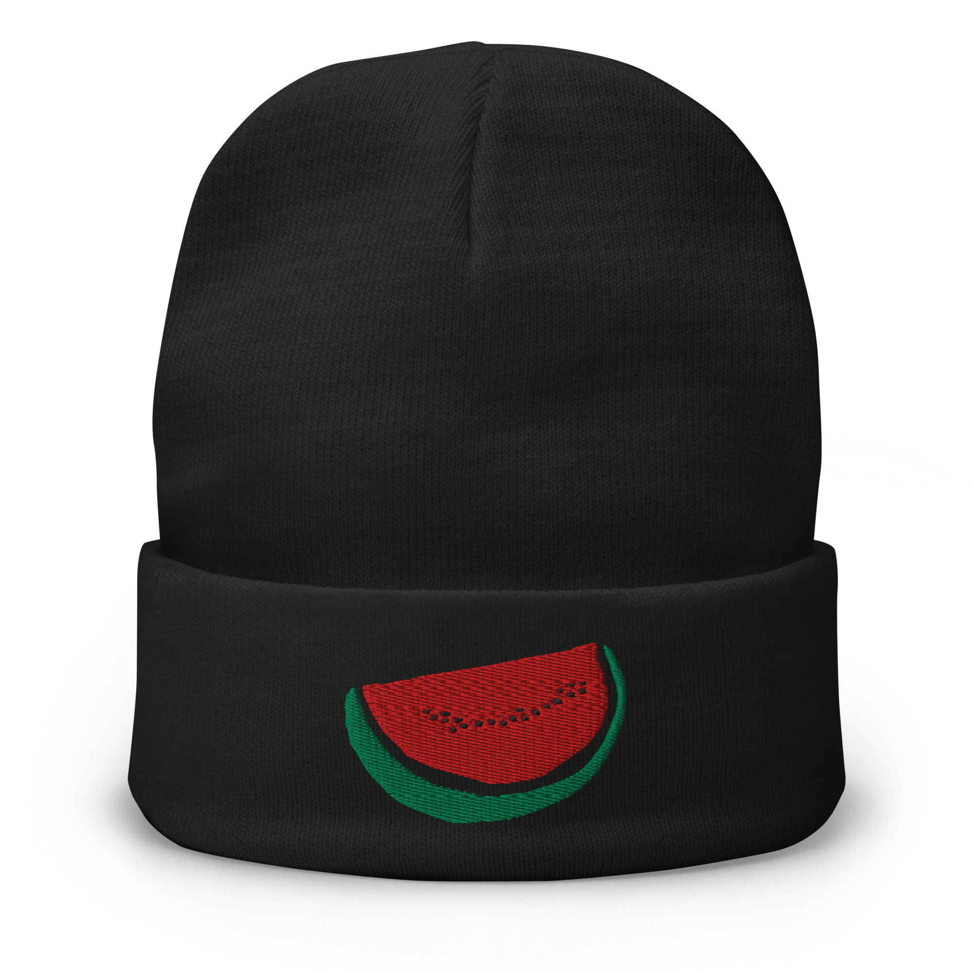 EMBROIDERED WATERMELON BEANIE