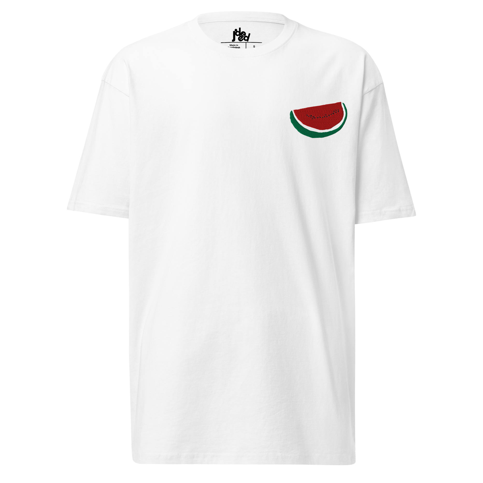 EMBROIDERED WATERMELON TEE