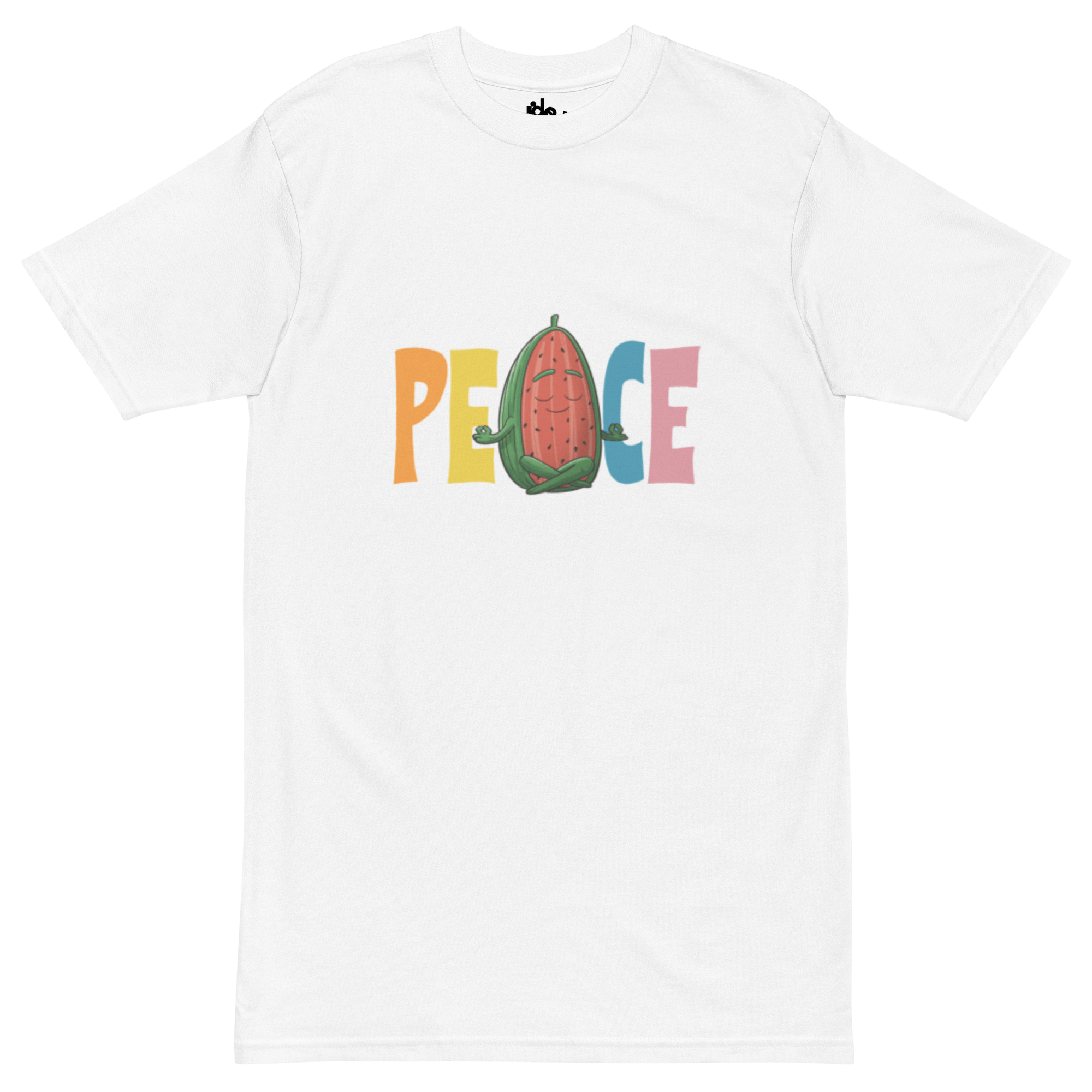 PEACE WATERMELON PRINT TEE