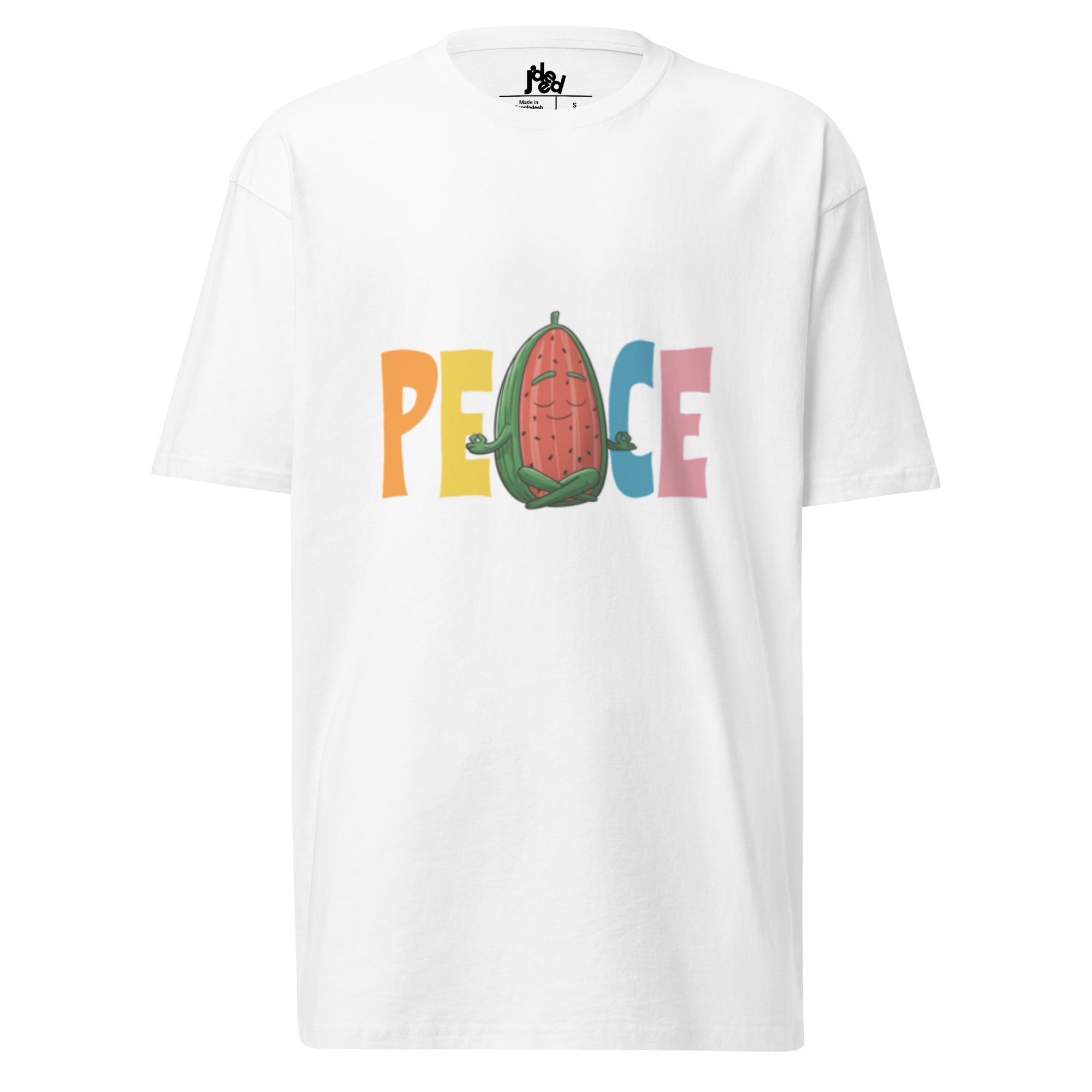 PEACE WATERMELON PRINT TEE