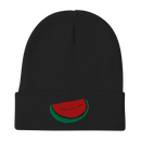 EMBROIDERED WATERMELON BEANIE