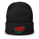 EMBROIDERED WATERMELON BEANIE