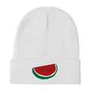 EMBROIDERED WATERMELON BEANIE