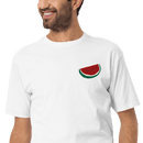 EMBROIDERED WATERMELON TEE