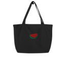 EMBROIDERED WATERMELON TOTE BAG