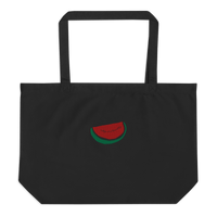 EMBROIDERED WATERMELON TOTE BAG